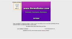 Desktop Screenshot of animabodas.com